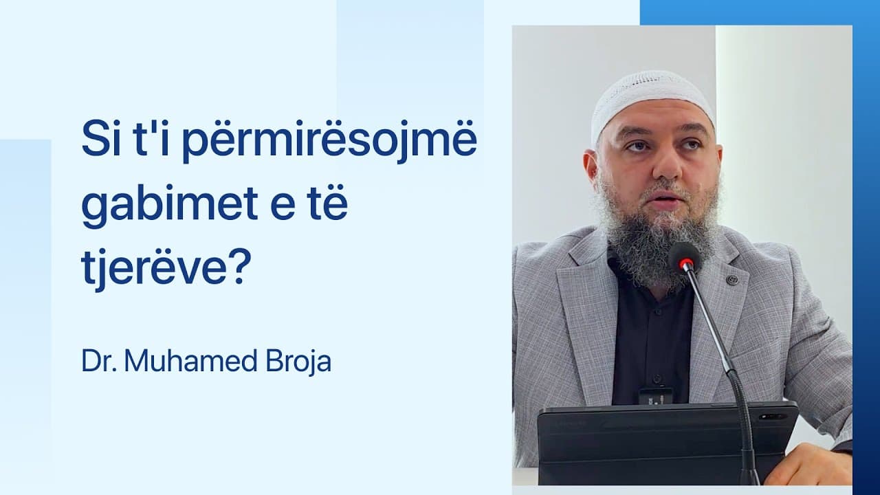 Si t'i përmirësojmë gabimet e të tjerëve?