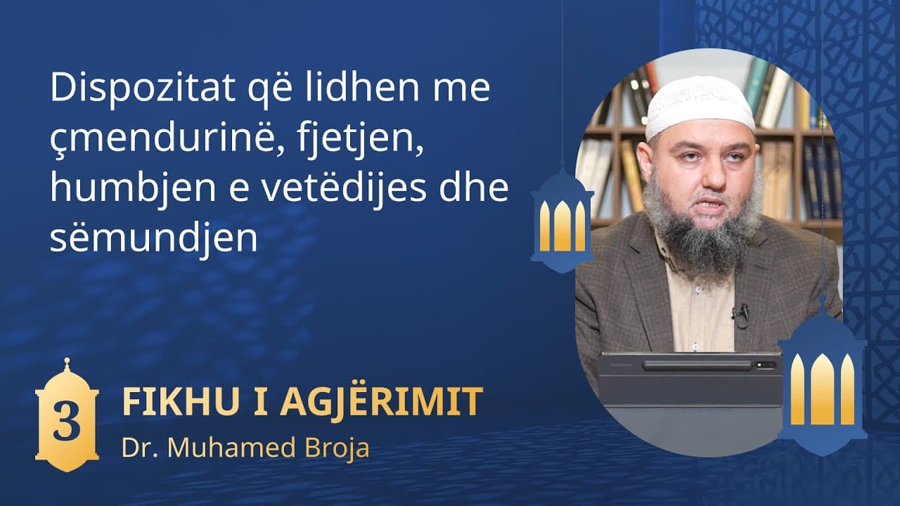 03. Dispozitat që lidhen me çmendurinë, fjetjen, humbjen e vetëdijes dhe sëmundjen